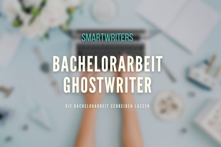 Bachelorarbeit Ghostwriter